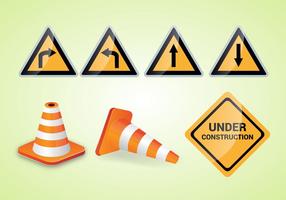 286x200 Traffic Cone Free Vector Art