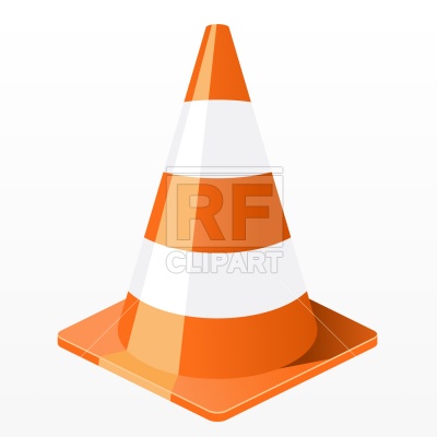 400x400 Traffic Cone Vector Image Of Signs, Symbols, Maps Prague