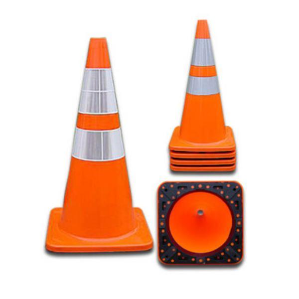 600x600 Pvc Traffic Cones
