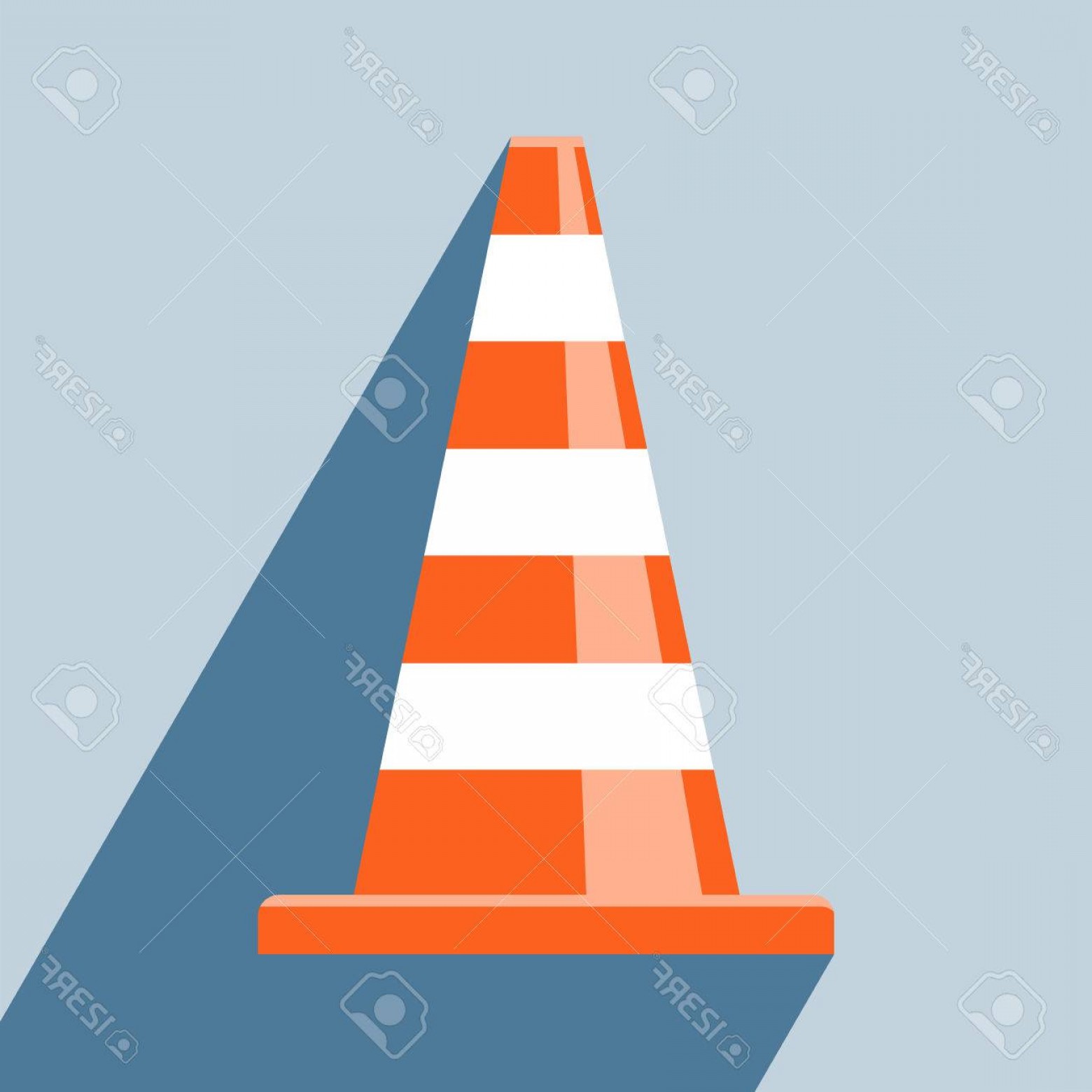 1560x1560 Photostock Vector Traffic Cones Icon Illustration Of Traffic Cone