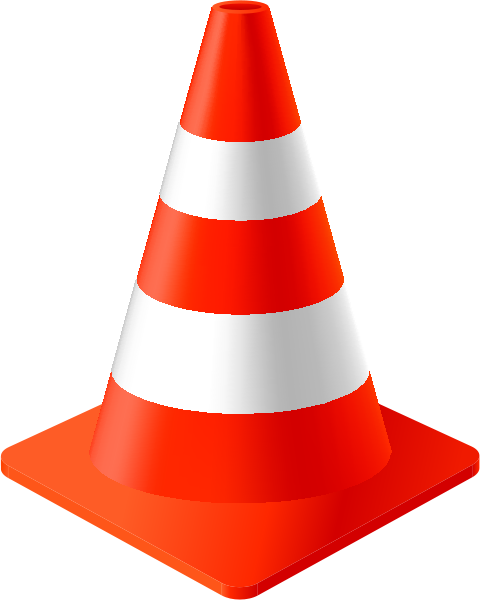 481x600 Red Traffic Cone Vector Data For Free