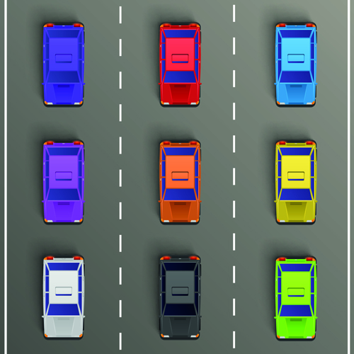 Modern Traffic Jam Vector Design Free Download 500x500 Modern Traffic Jam Vector Design Free Download