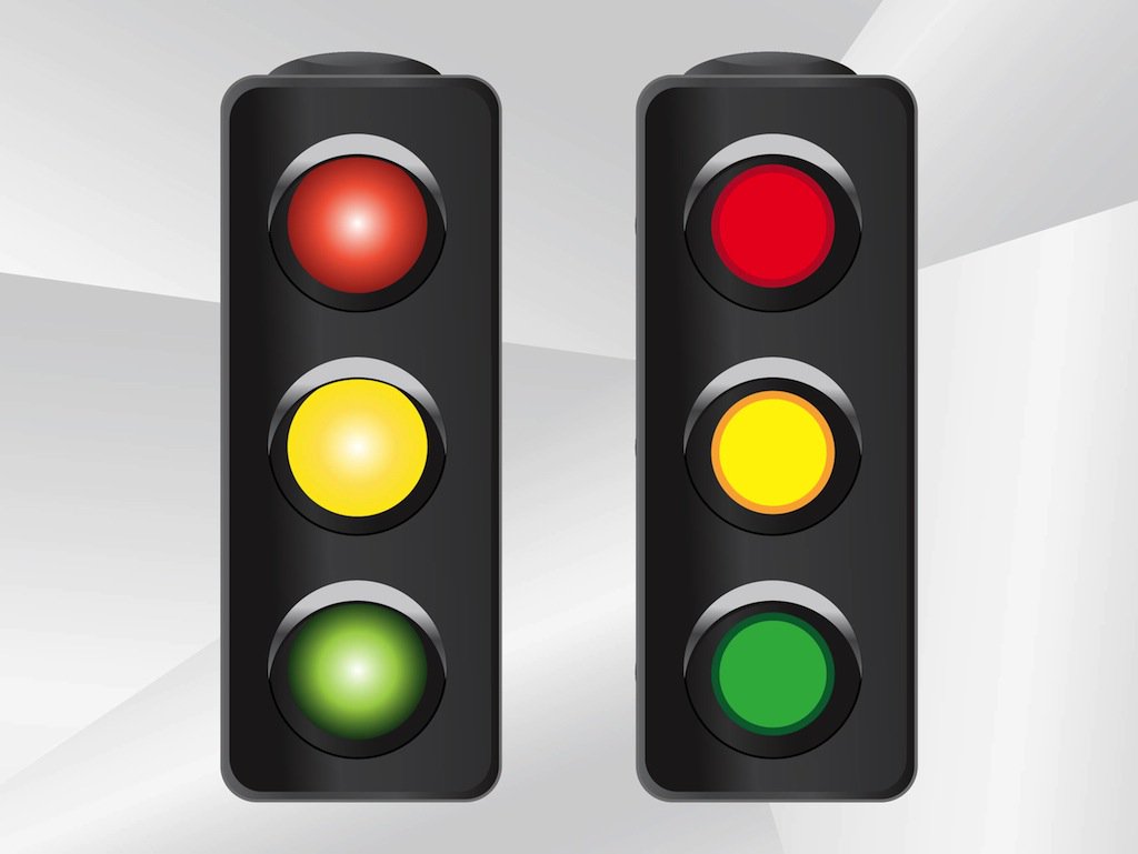 1024x769 Traffic Lights Vector Vector Art Graphics