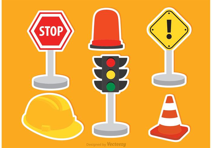 700x490 Vector Traffic Icons