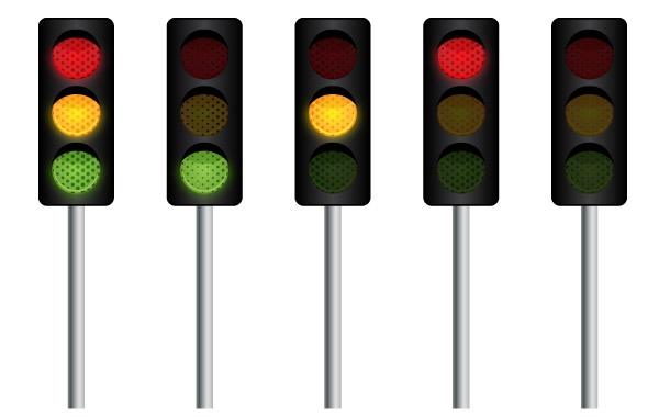 600x380 Vector Traffic Light