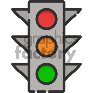300x300 Traffic Light Vector Royalty Free Icon Art Clipart Royalty Free