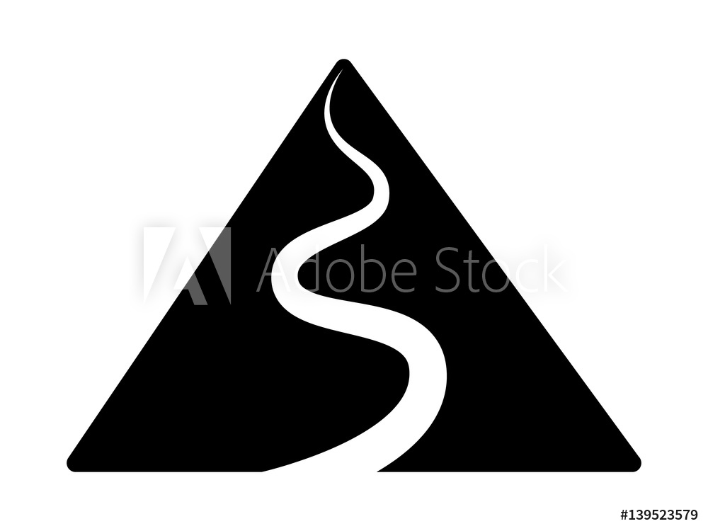 Photo Art Print Tall Mountain With Hiking Trail Flat Vector Icon 1000x750 Photo Art Print Tall Mountain With Hiking Trail Flat Vector Icon