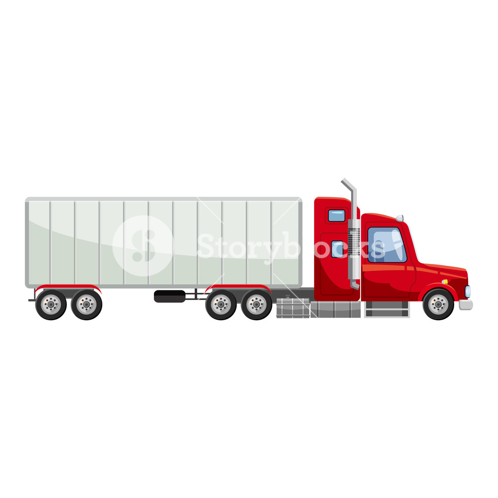 1000x1000 Truck Icon Cartoon Illustration Of Truck Vector Icon For Web