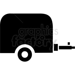 300x300 Vector Small Cargo Trailer Icon Clipart Royalty Free Gif