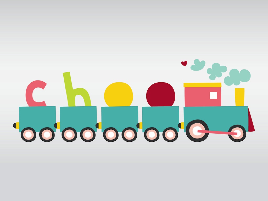 1024x769 Cute Vector Train Vector Art Graphics