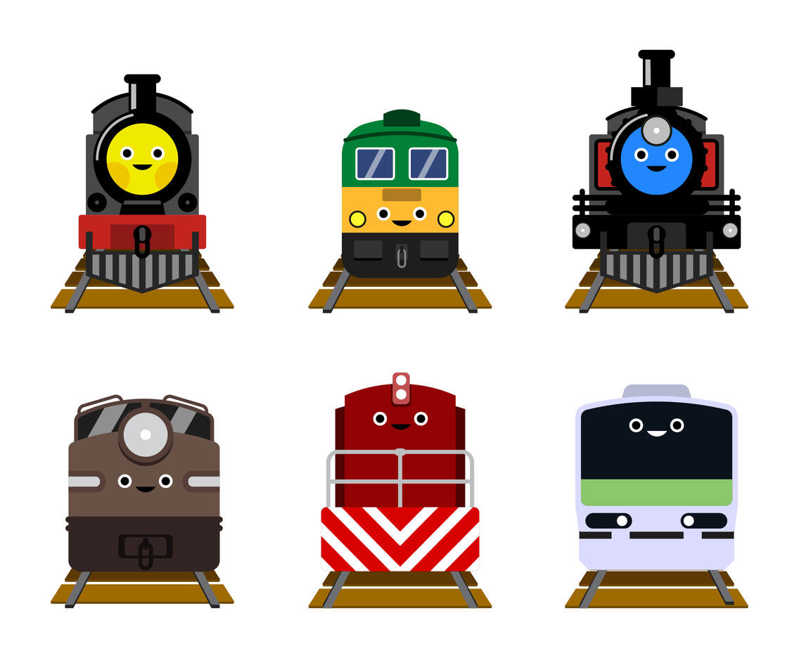 1136x936 Free Train Cartoon Vector Vector Art Graphics