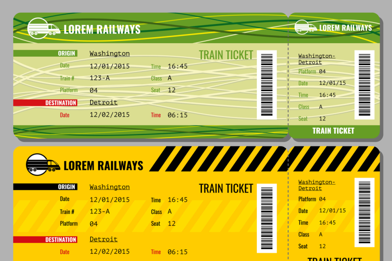 Ticket поезд