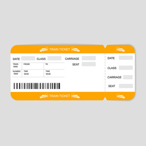 300x300 Buy Train Ticket Royalty Free Vectors