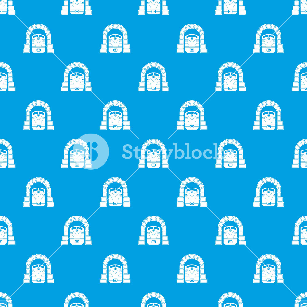 Train In Tunnel Pattern Vector Seamless Blue Repeat For Any Use 1000x1000 Train In Tunnel Pattern Vector Seamless Blue Repeat For Any Use
