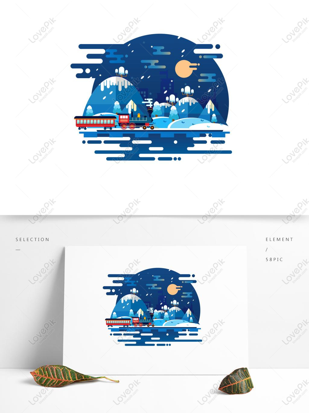 Free Images Download Winter Simple Flat Transport Vintage Train 1024x1369 Free Images Download Winter Simple Flat Transport Vintage Train