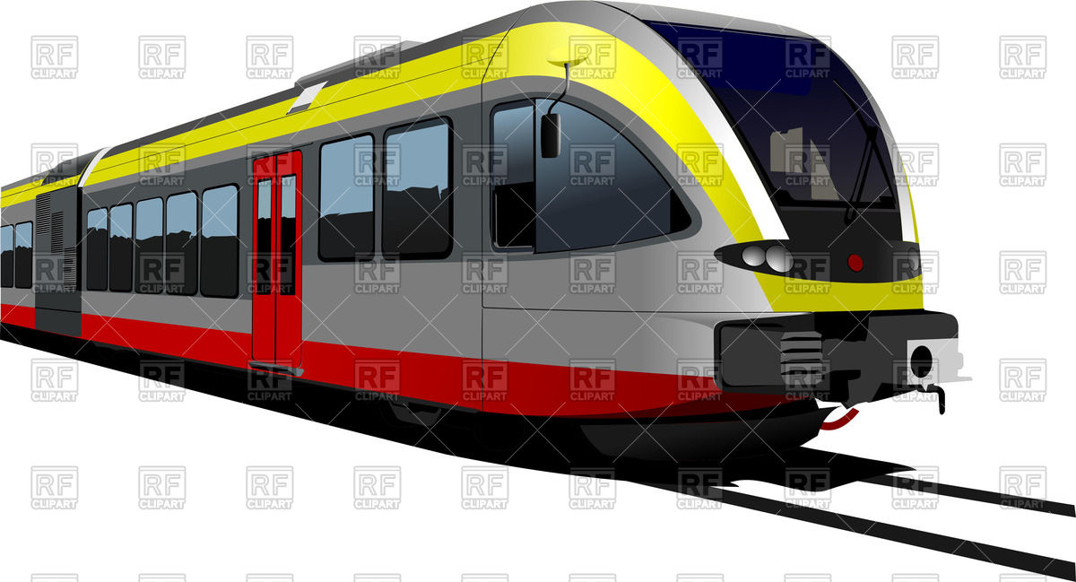 Gray Red Yellow Modern Fast Bullet Train Vector Image 1200x649 Gray Red Yellow Modern Fast Bullet Train Vector Image