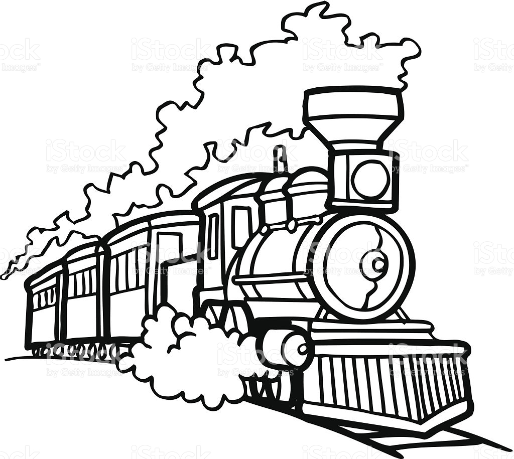 1024x915 Train Clipart Vector