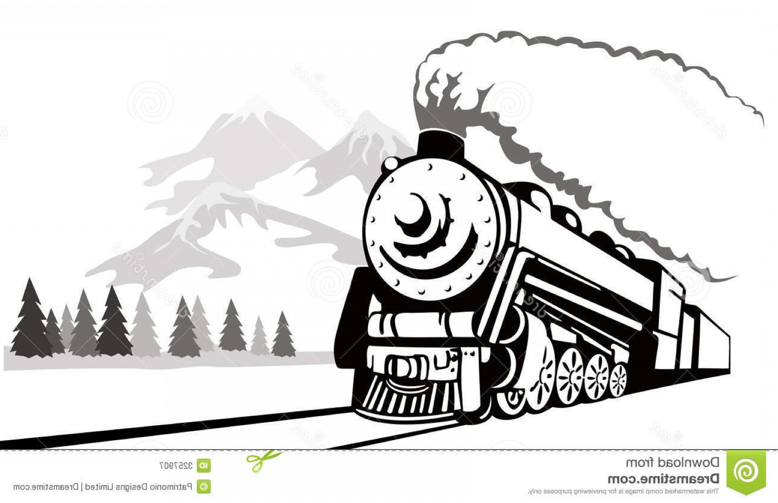 1560x1009 Royalty Free Stock Photography Train Vintage Travelling Image