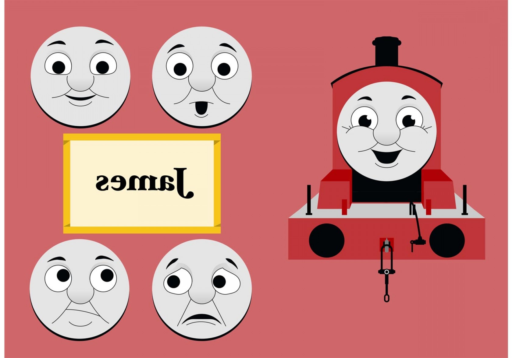 1680x1176 Thomas The Train Vector Free Createmepink