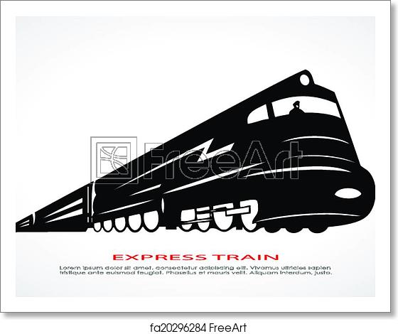 560x470 Free Art Print Of Tran Train Vector Icon Freeart