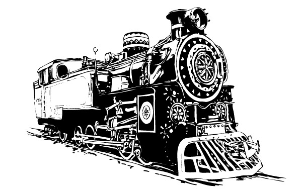 600x380 Free Download Of Train Vector Graphics Vector Graphic
