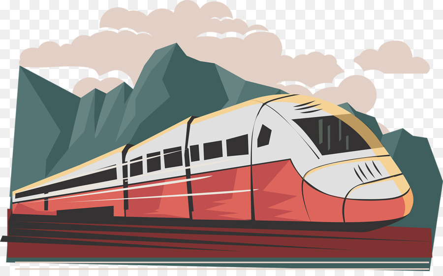 900x560 Train Cartoon