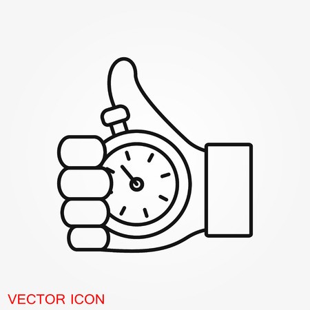 450x450 Coach Icon Vector, Training And Mentoring Symbol Royalty Free