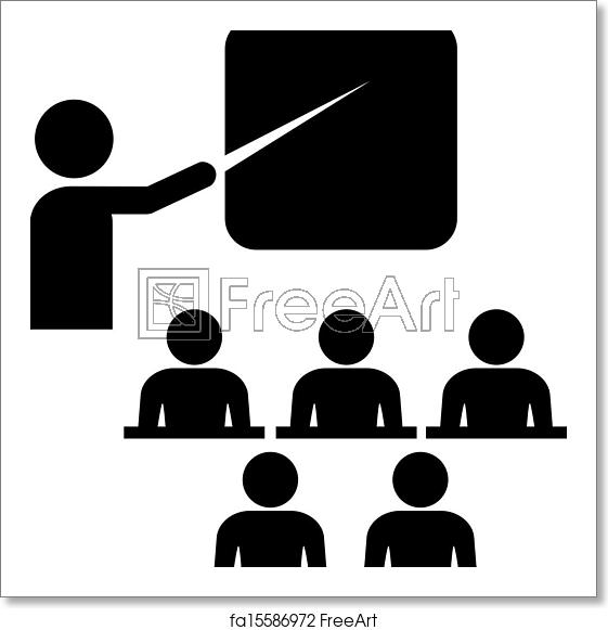 561x581 Free Art Print Of Vector Training Icon Vector Training Icon