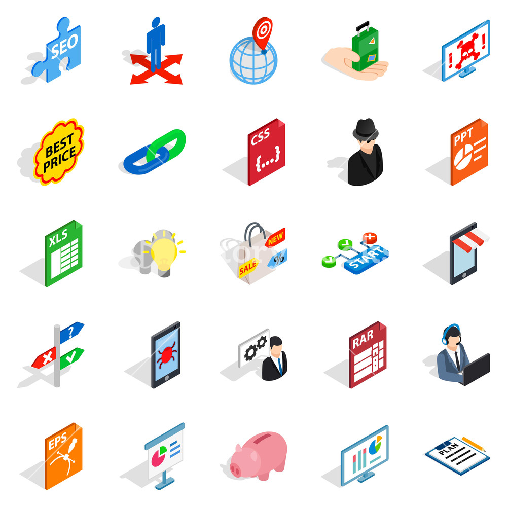 1000x1000 Specialist Training Icons Set Isometric Set Of Specialist