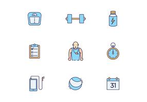286x200 Training Icon Free Vector Art