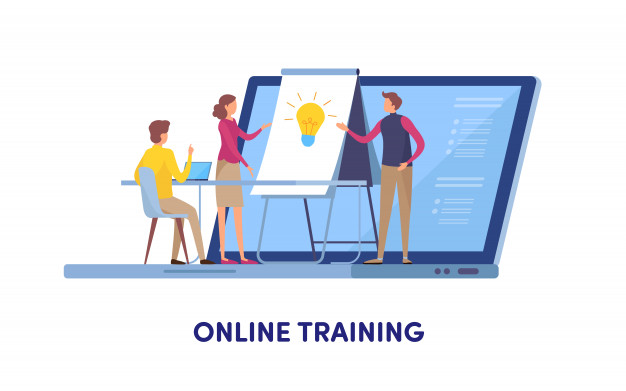 626x391 Online Training Vector Premium Download