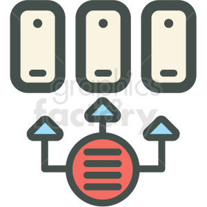 300x300 Data Transfer Vector Icon Clipart Royalty Free Gif, Png