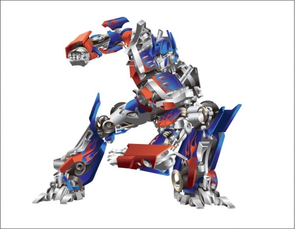 600x466 Transformers Optimus Prime Vector Free Vector In Adobe Illustrator