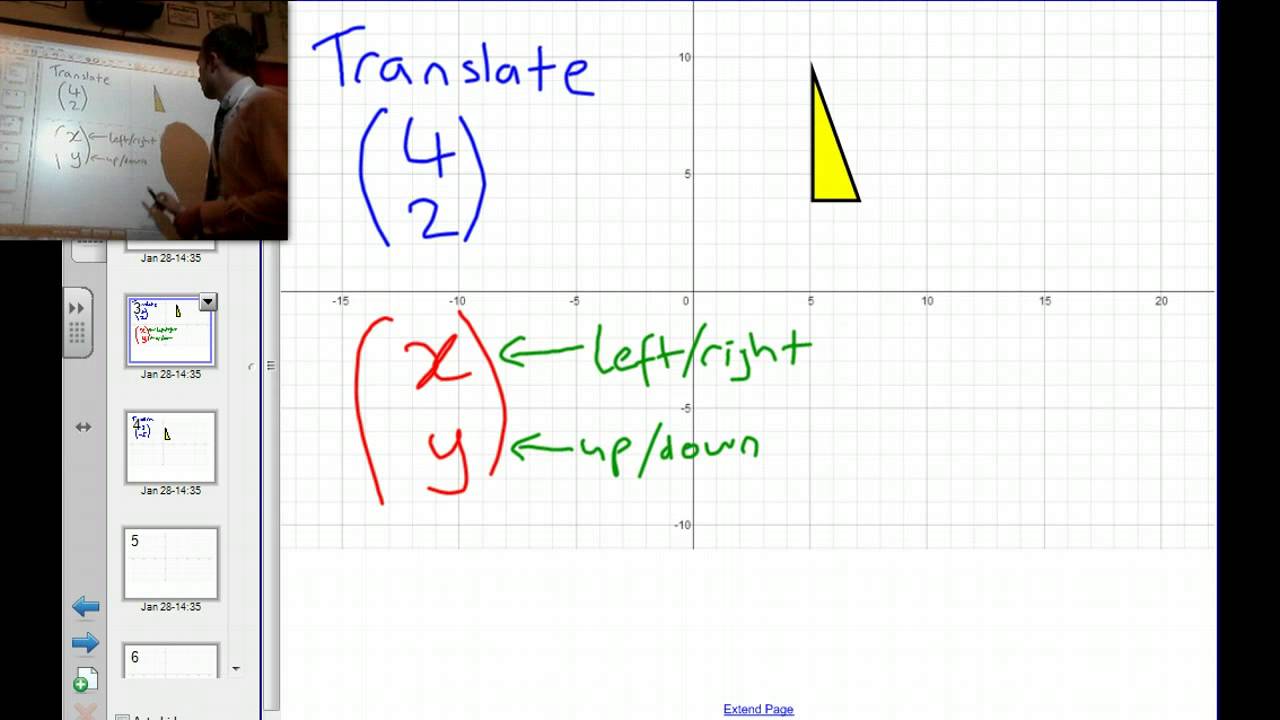 Translation Vector