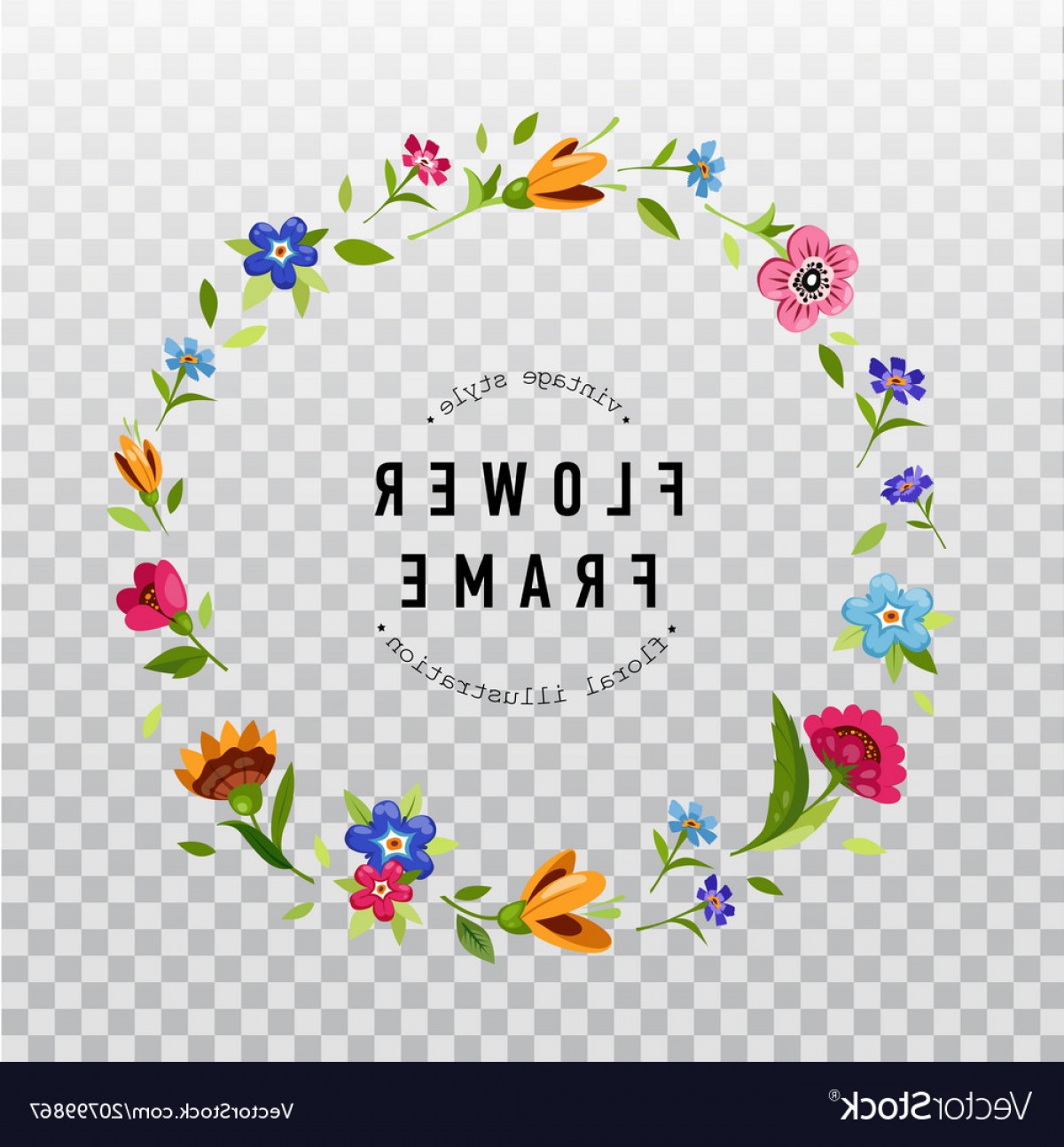 1200x1293 Floral Wreath On Transparent Background Vector Cultracing