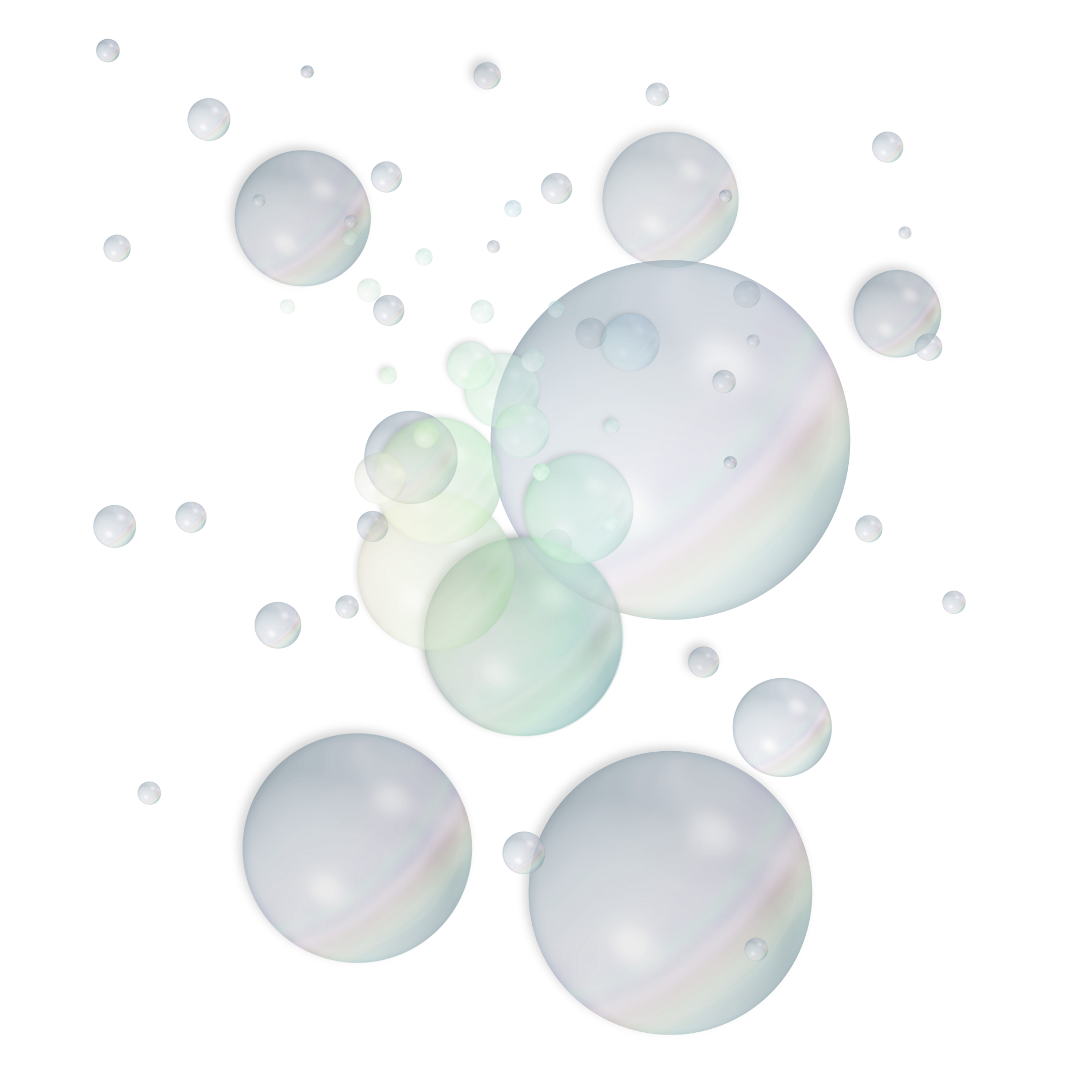 1900x1900 Bubbles Vector Png Images Collection For Free Download