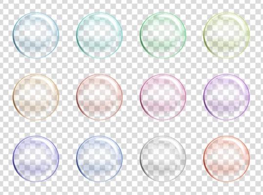 539x401 Transparent Bubble Vector Illustration Free Download