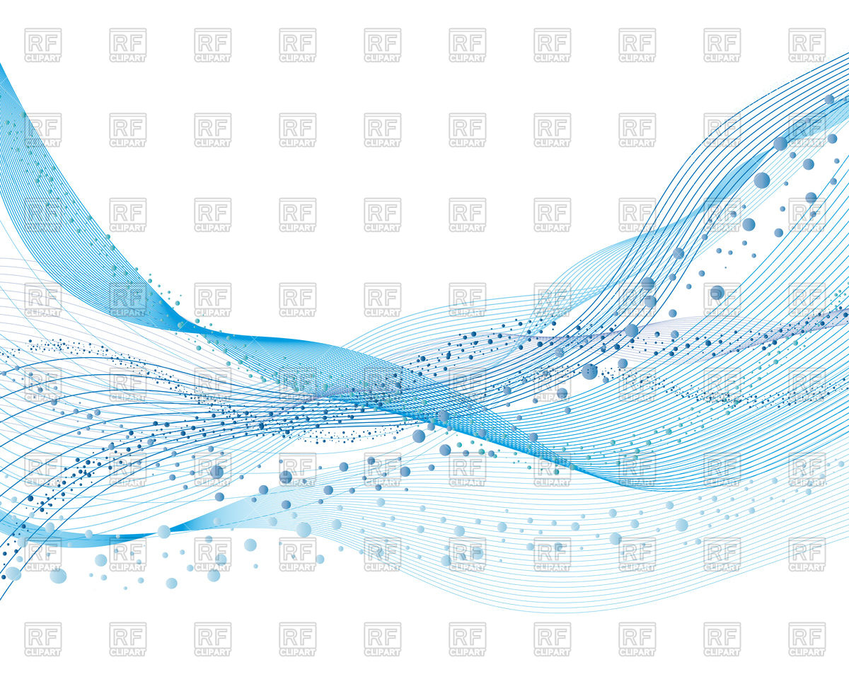 1200x960 Abstract Transparent Water Background With Bubbles Vector Image
