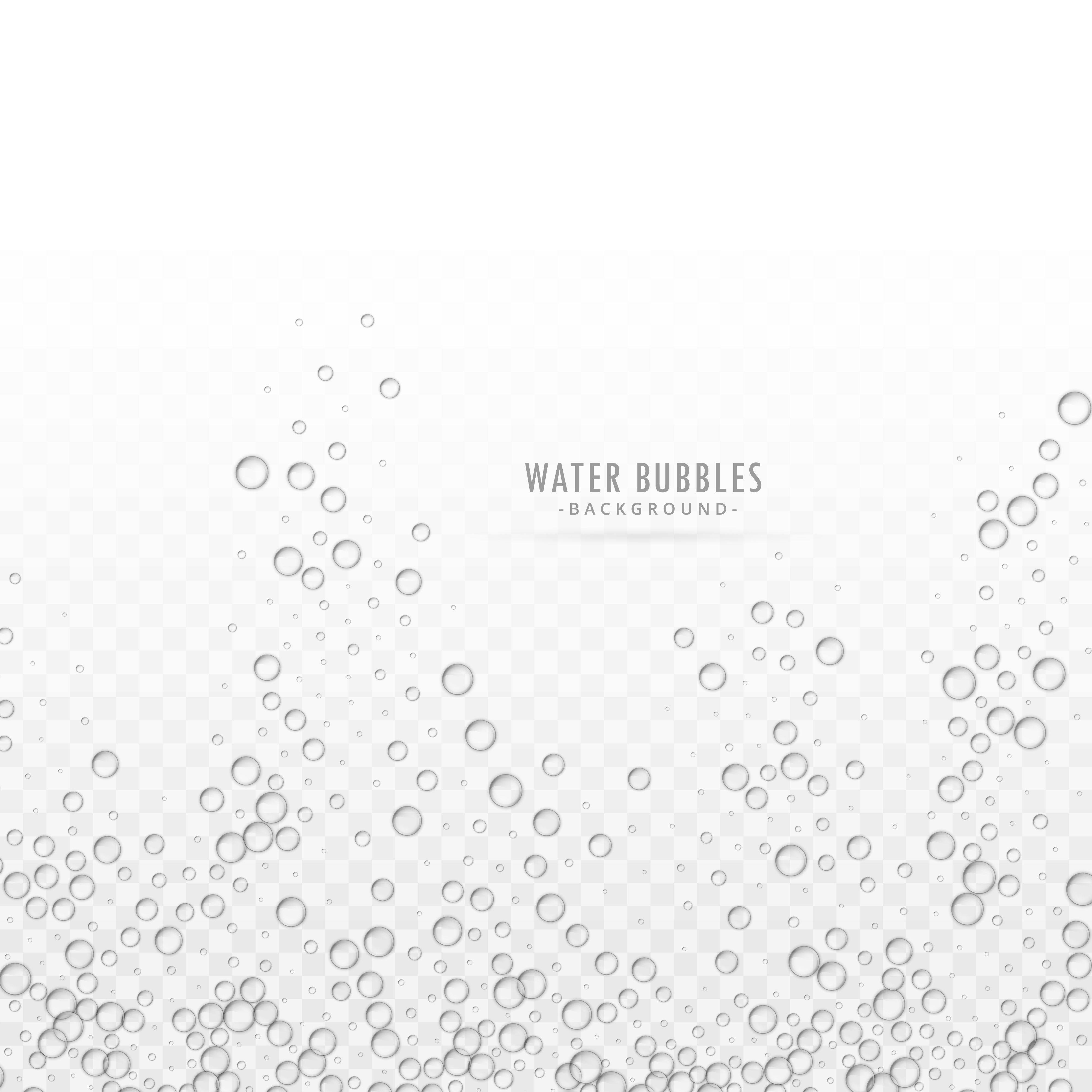 4000x4000 Transparent Water Bubbles Vector On White Background Choose