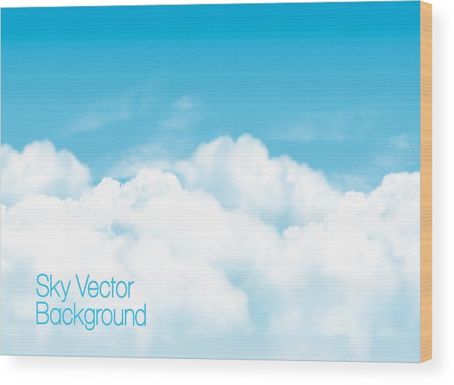 643x545 Blue Sky Background With White Transparent Clouds Vector
