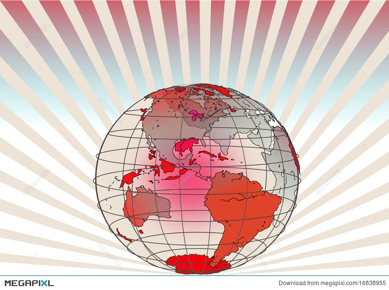 800x597 Transparent Globe Vector Illustration