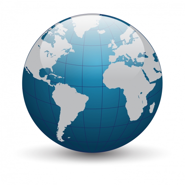 640x640 Vector Of Globe, Earth, World, Planet Png And Vector