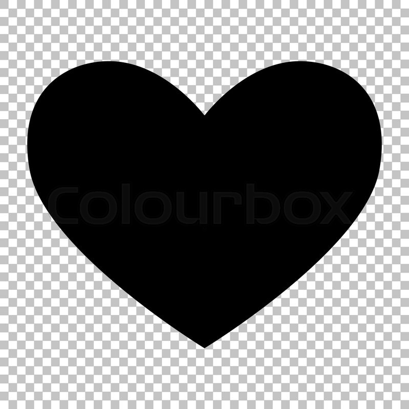 799x800 Heart Sign Flat Style Icon On Stock Vector Colourbox