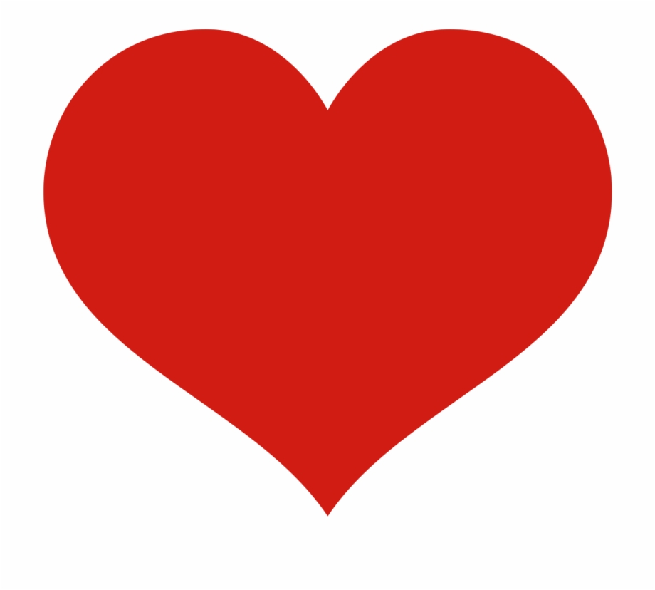 920x828 Red Heart Png