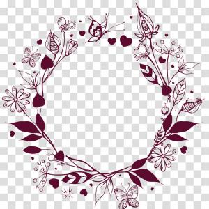 300x300 Square Frame Transparent Background Vector Handandbeak