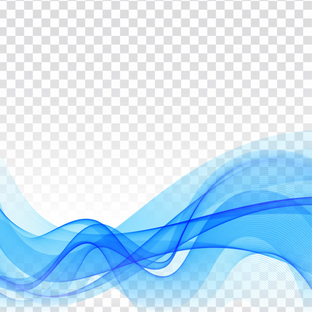 626x626 Vector Blue Wave Transparent Vector Free Download