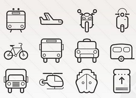 Transport Icon Vector