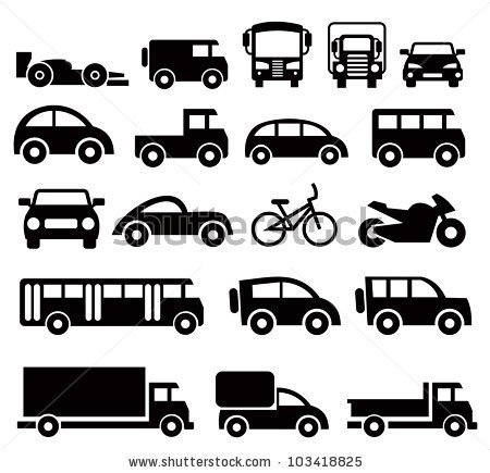 450x435 Vehicle Icon Vector