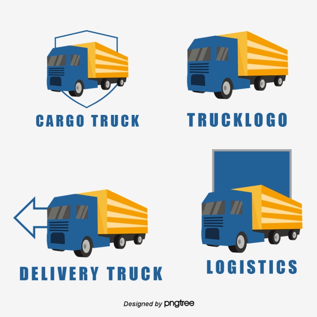 640x640 Shipping Theme Logo, Logo Vector, Transport, Logo Cartoon Png