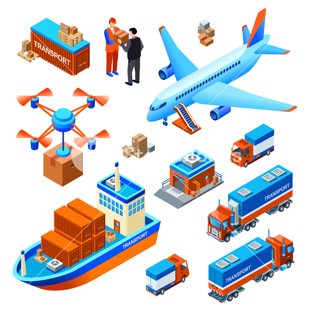 Logistics Delivery Transport Vector Illustration Cargo Ship 1000x1000 Logistics Delivery Transport Vector Illustration Cargo Ship